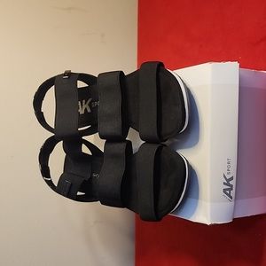AK sport memory foam sport wedge sandals
